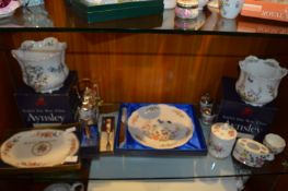 Aynsley, Royal Grafton & Royal Worcester Decorativ