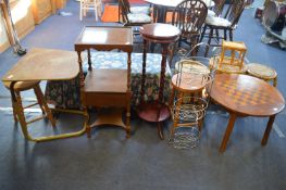 Plant Stands, Chessboard, Stools, etc.