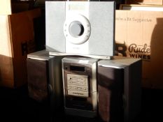 Mark Min Audio System and a Ordio Portable Radio