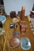 Vintage Cameras, Ornaments, etc.