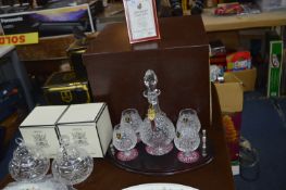 Edinburgh Crystal Presentation Box Set Brandy Glas