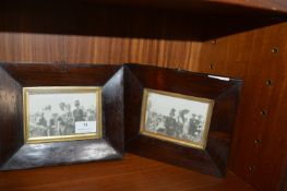 Two Framed Vintage Photographs