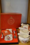 Boxed Royal Crown Derby Presentation Sets, Tea Str