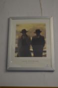 Framed jack Vettriano Print