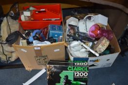 Two Boxes of Assorted Household Goods, Pottery Ite