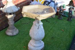 Garden Birdbath - Acanthus Leaf Design