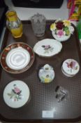 Assorted Pottery Items Including Wedgewood, etc.