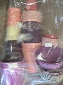 *Bag of Tin Flower Pots