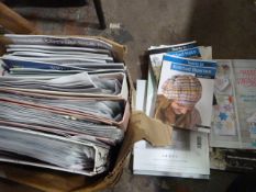 *Box of Patterns, Sewing and Knitting Books, Catal