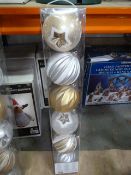 *Set of Six Large Baubles