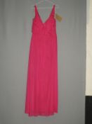 *Size: 16 Pink Bridesmaid Dress By Alfred Sung (453/8106)