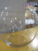 *Clear Glass Spherical Bowl