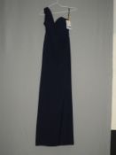 *Size: 4 Midnight Bridesmaid Dress By Dessy Collection (464/8106)