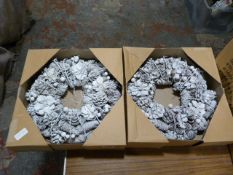 *Two Small Christmas Wreaths