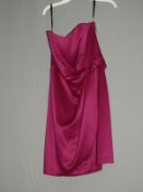 *Size: 16 Persian Plum Bridesmaid Dress by Social (903/8106)
