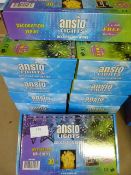 Twelve Boxes of Ansio Christmas Lights