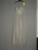 *Size: 10 Grey Bridesmaid Dress By Jenny Yoo (412/8106)