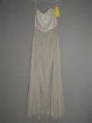 *Size: 12 Grey Bridesmaid Dress By Dessy Collection (420/8106)