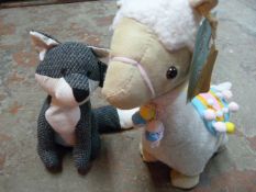 *Llama and a Fox Doorstops