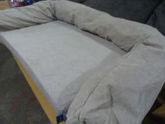 *SN Supreme Memory Foam Dog Bed & Bolster Set (Med