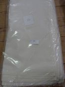 *50 Ivory/White Napkins