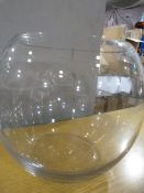 *Clear Glass Spherical Bowl