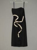 *Size: 10 Black Bridesmaid Dress by Cynthia Rolley (1013/8106)