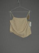 *Size: 14 Palomino Bridesmaid Top by Dessy Collection (918/8106)