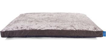 *Silver Cuddle Medium Dog Bed