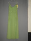 *Size: 10 Green Bridesmaid Dress By Dessy Collection (398/8106)