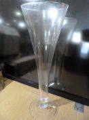 *66cm Clear Glass Vase