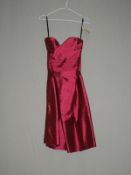 *Size: 14 Fruit Punch Bridesmaid Dress by Alfred Sung (893/8106)