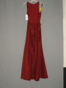 *Size: 12 Burgundy Bridesmaid Dress by Alfred Sung (376/8106)