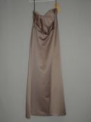 *Size: 14 Mocha Bridesmaid Dress by Dessy Collection (611/8106)