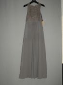 *Size: 10 Grey/Brown Bridesmaid Dress by Dessy Collection (808/8106)