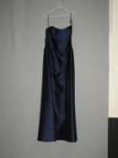 *Size: 16 Midnight Bridesmaid Dress By Alfred Sung (485/8106)