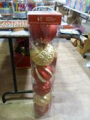 *Large Christmas Tree Baubles 6pk