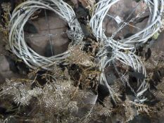 *Three Suspended Christmas Wreaths