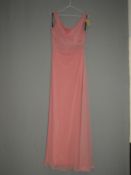 *Size: 10 Carnation Bridesmaid Dress by Dessy Collection (805/8106)