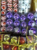 Box of Christmas Baubles