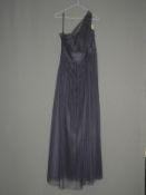 *Size: 16 Stormy Bridesmaid Dress by Dessy Collection (792/8106)