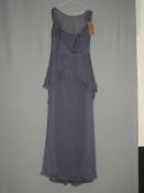 *Size: 12 Grey Bridesmaid Dress By Lola Rose (449/8106)