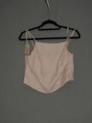 *Size: 12 Blush Bridesmaid Top by Dessy Collection (925/8106)