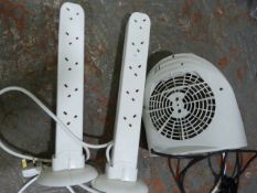 *Two Extension Towers and a Fan