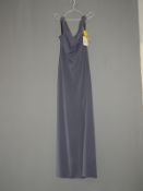 *Size: Small Grey Bridesmaid Dress by After Six (190/8106)