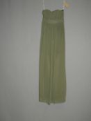 *Size: 10 Moss Bridesmaid Dress by Dessy Girl (676/8106)