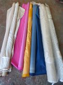 *Seven Part Rolls of Fabric