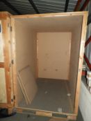 *Removal Companies Wood Crate Storage Box (1.5m wi