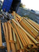 *Quantity of Pallet Racking ~20 Bay with Uprights