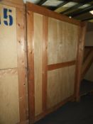 *Removal Companies Wood Crate Storage Box (1.5m wi